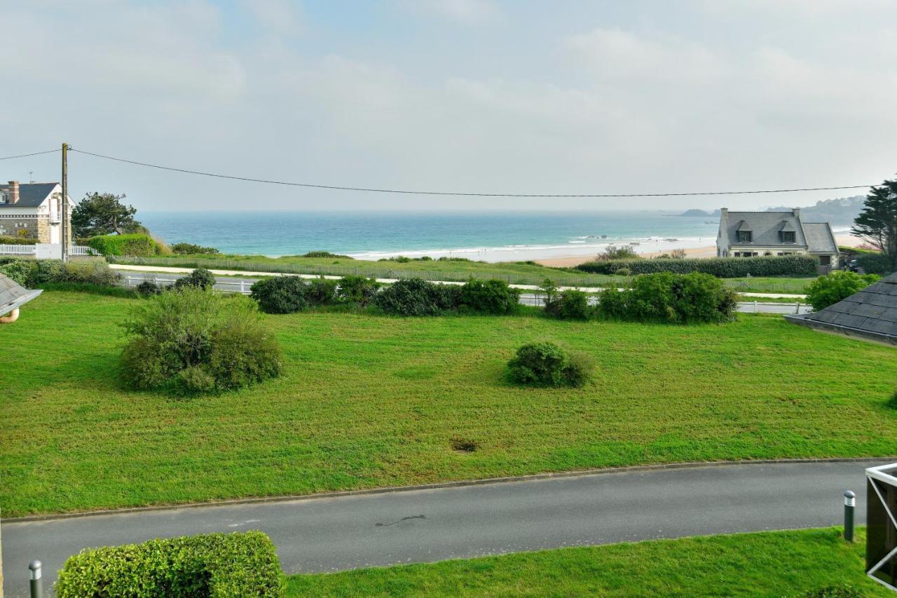 Kermael - Appt Vue Mer Et Piscine Partagee Saint-Briac-sur-Mer Buitenkant foto
