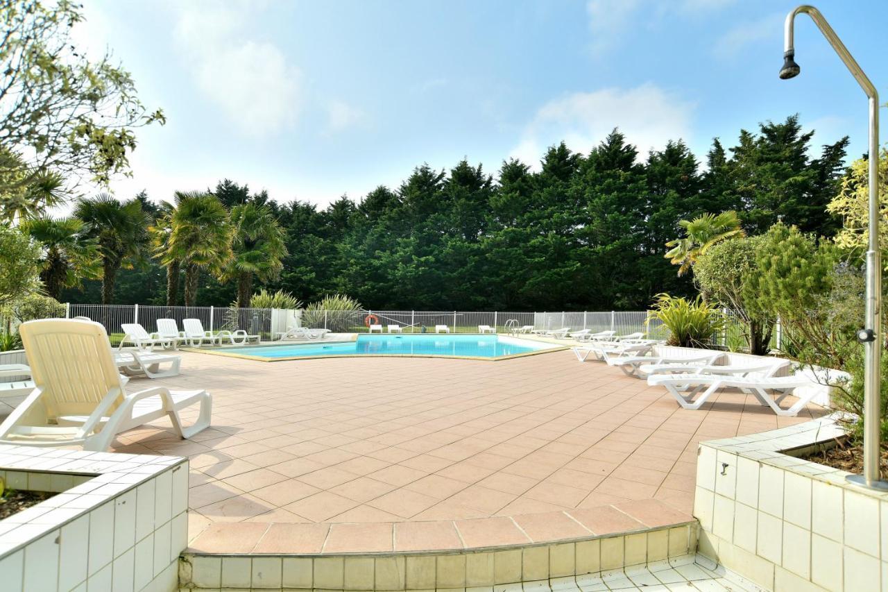 Kermael - Appt Vue Mer Et Piscine Partagee Saint-Briac-sur-Mer Buitenkant foto